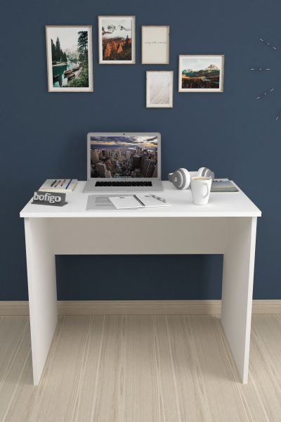 თეთრი საოფისე/სამეცადინო მაგიდა (60*90)